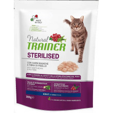 Trainer Natural Cat Adult Sterilised White Meats