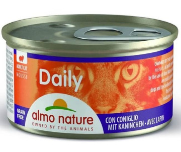 Almo Nature Daily Cat Adult Rabbit Mousse