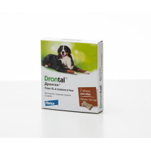 Bayer Drontal XL таблетки от глистов для собак со вкусом говядины, 1 шт