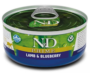 Farmina N&D Prime GF Cat Adult Lamb Blueberry
