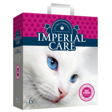 Imperial Care Baby Powder Ультра-комкующийся наполнитель в кошачий туалет с ароматом детской пудры 