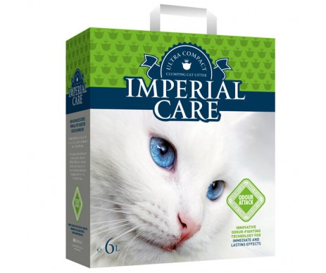 Imperial Care Odour Attack Контроль запаха ультра-комкующийся наполнитель в кошачий туалет с ароматом летнего сада