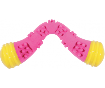 ZOLUX TPR SUNSET Бумеранг игрушка для собак розовая