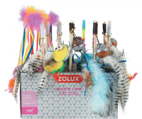 ZOLUX Игрушка-удочка для кошек в ассортименте