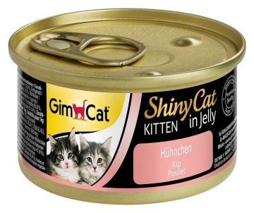 GimCat Shiny Kitten Chicken Jelly