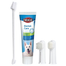 Trixie Зубная паста с щеткой для собак