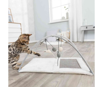 Trixie Килимок ігровий для котів з дряпалкою