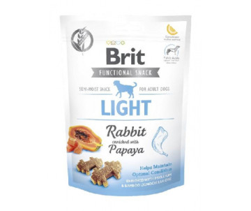 Brit Care Light Лакомства кролик с папайей для собак