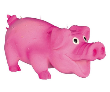 Trixie Свинка со щетиной с пищалкой латексная игрушка 