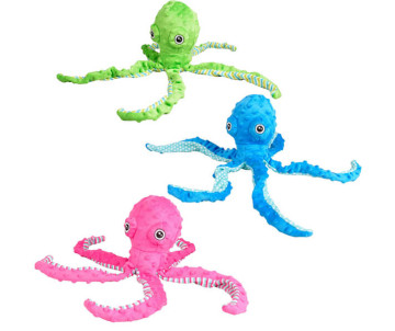 Flamingo Bubbly Plush Octopus игрушка для собак