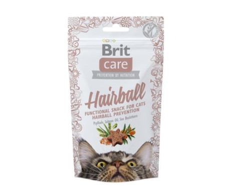 Brit Care Cat Snack Hairball Лакомства для котов с уткой